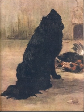 THIS LOVELY PAINTING BY MAUDE EARL WAS THE CHOW FEATURED ART